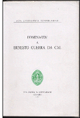 Capa de Homenagem a Ernesto Guerra da Cal