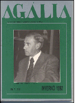 Capa da Revista Ag&aacute;lia n&ordm; 32 de homenagem a Jenaro Marinhas del Valle