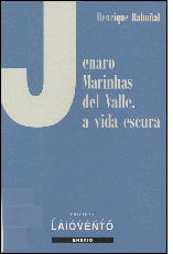 Capa de Jenaro Marinhas del Valle. A vida escura